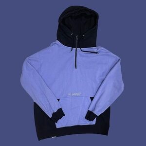 X-Large Los Angeles Quarter Zip Hoodie NWOT